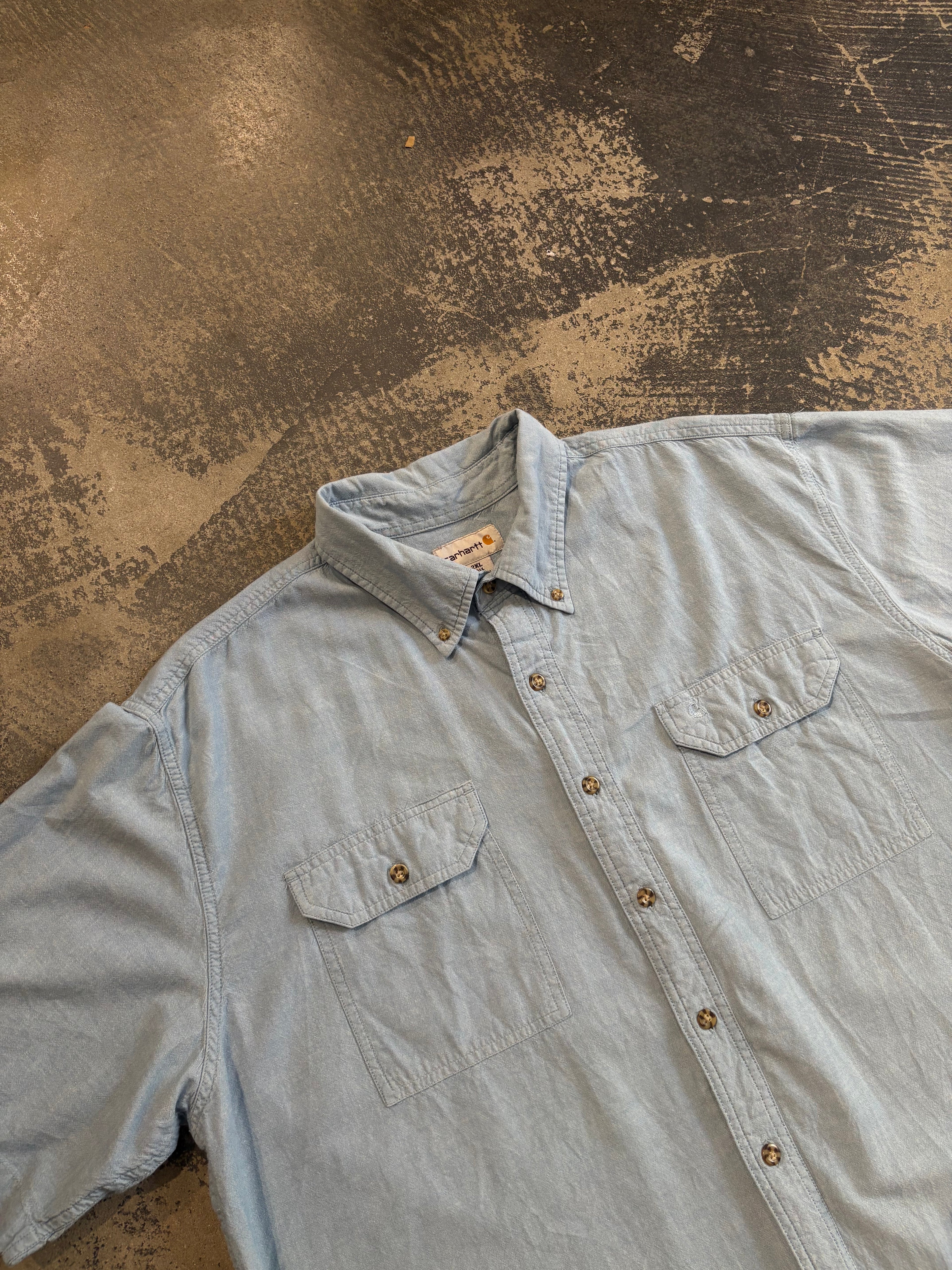 Camicia denim Carhartt celeste 2XL
