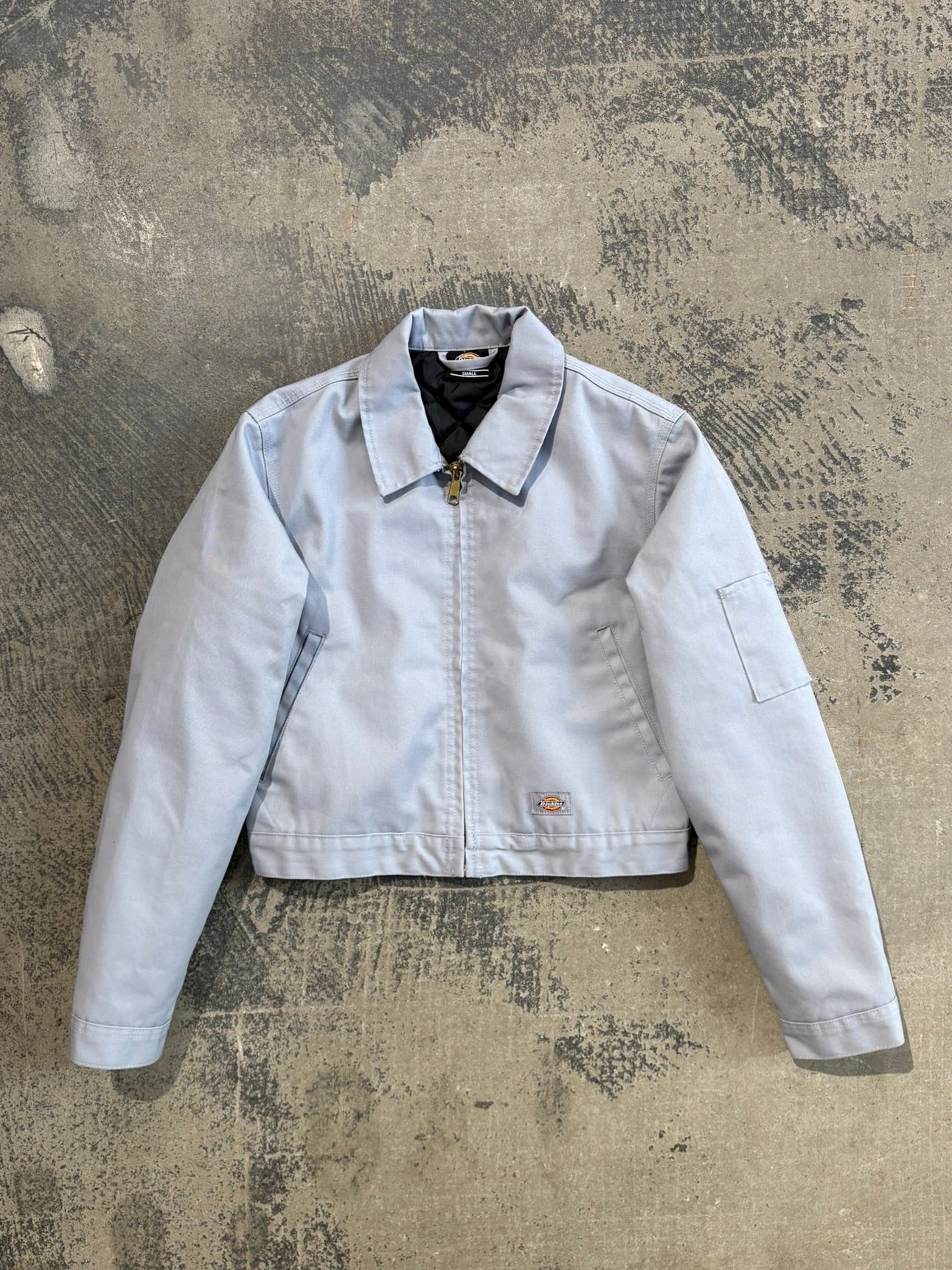 Giacca Dickies Eisenhower cropped imbottita lilla/ghiaccio