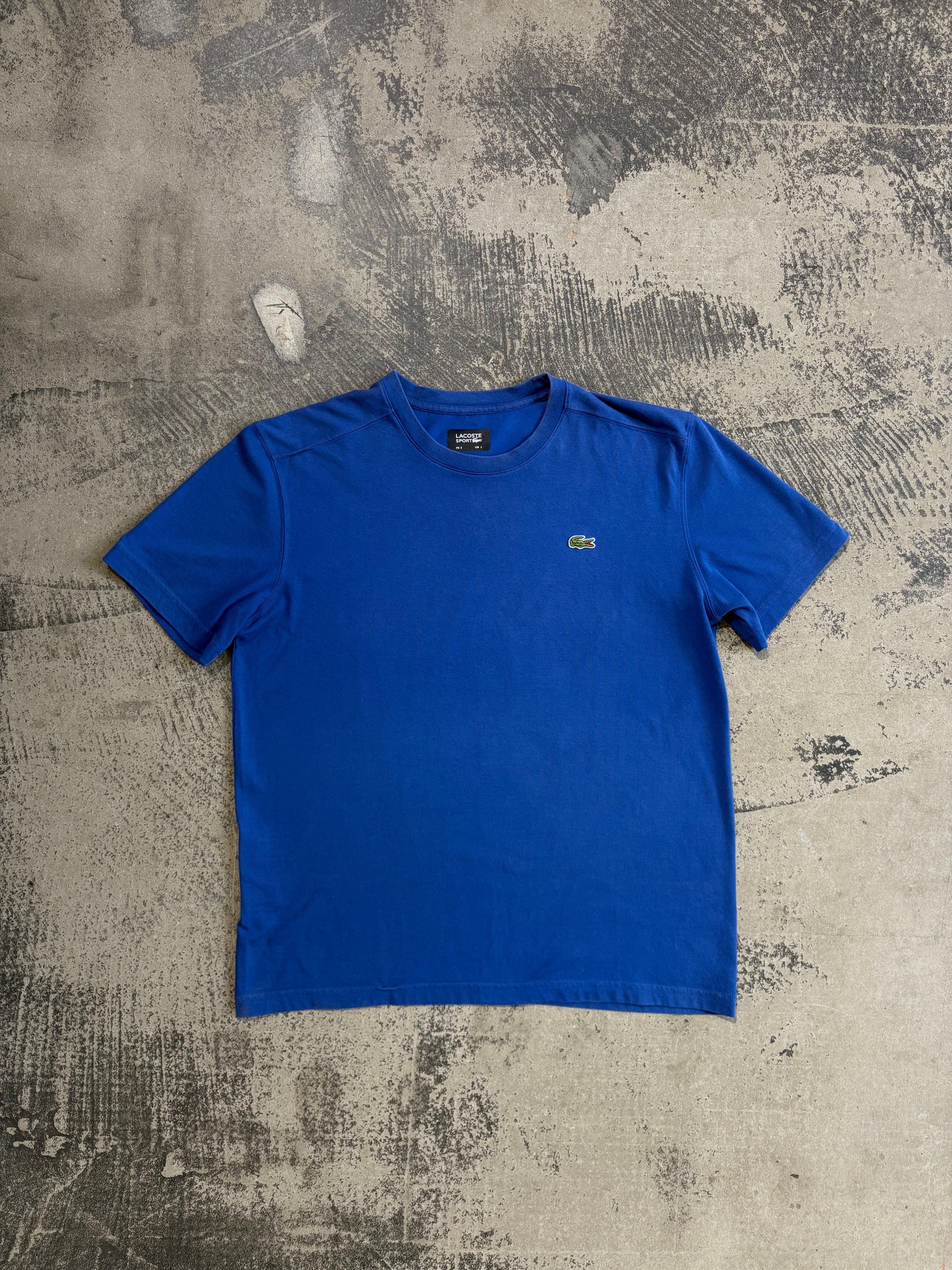 T-shirt Lacoste Sport blu reale L