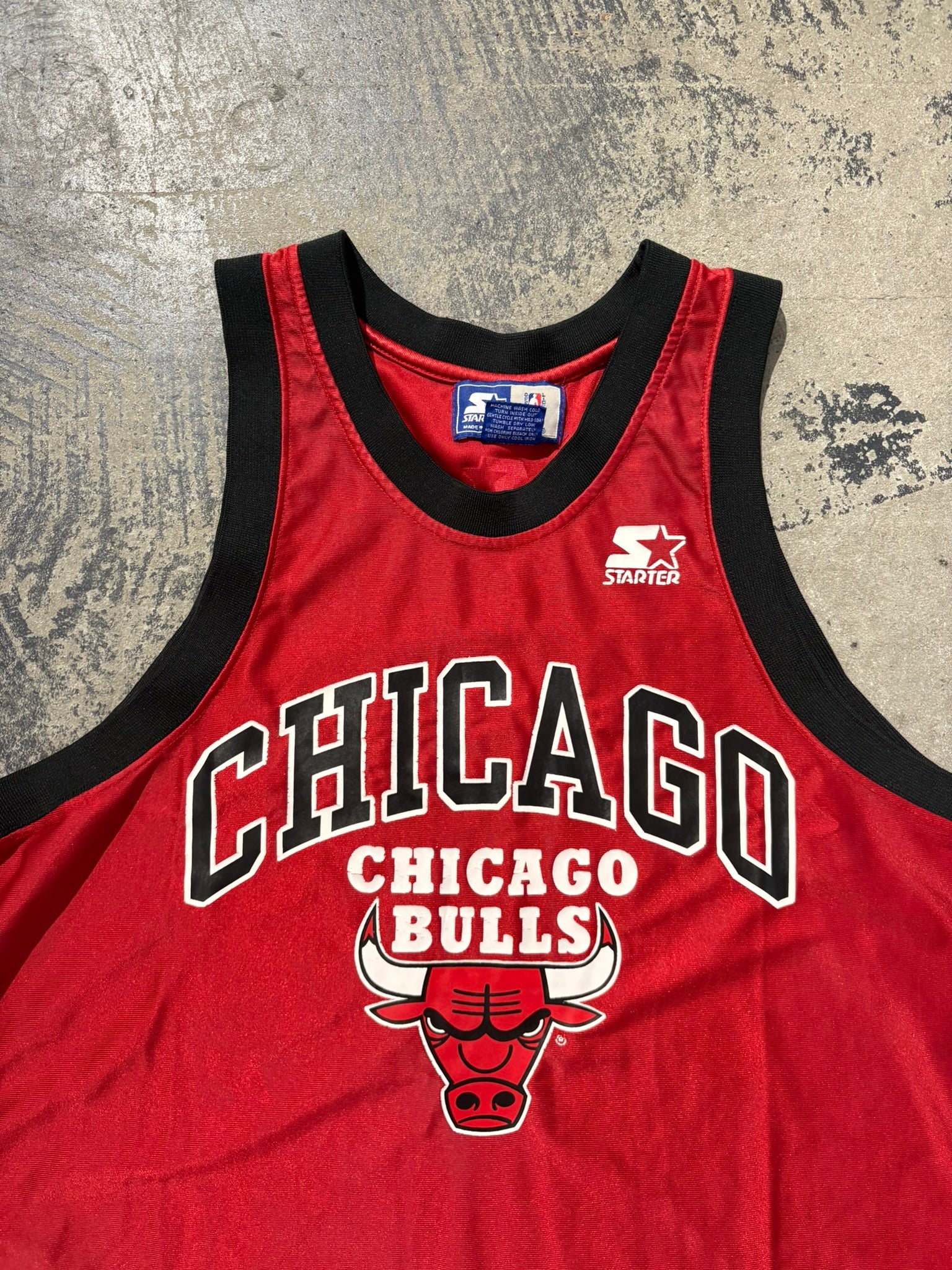 Canotta basket NBA Chicago Bulls anni '90 Starter Authentic M