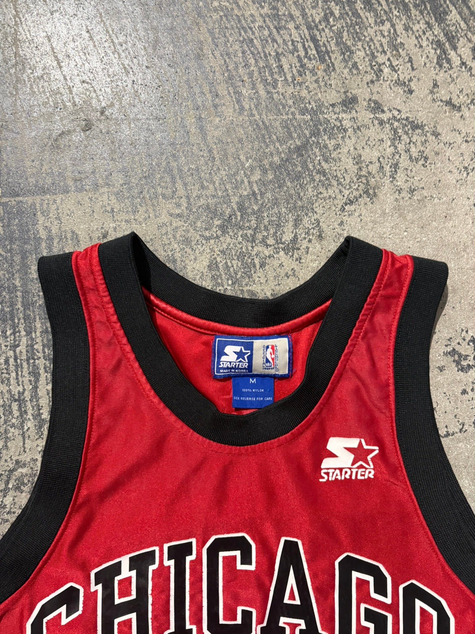 Canotta basket NBA Chicago Bulls anni '90 Starter Authentic M