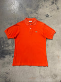 Polo Chemise Lacoste arancio Made in France M