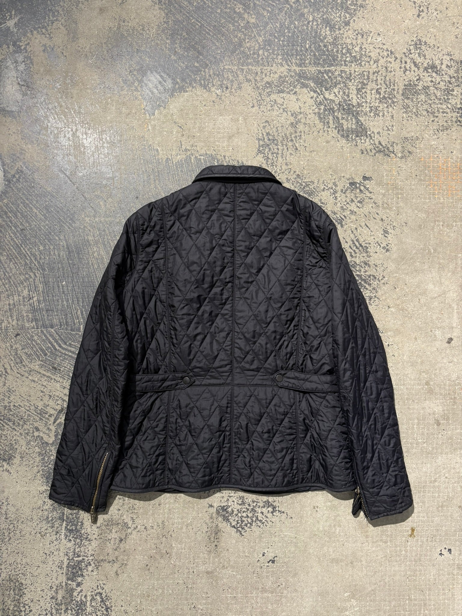 Giacca Barbour trapuntata nera "Tailor Quilt" donna S