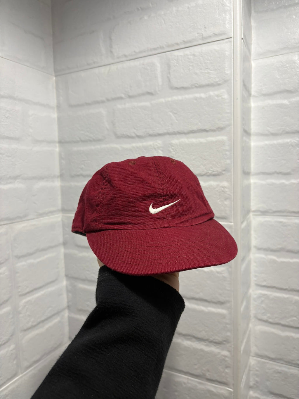 Cappello Nike Heritage bordeaux logo ricamato
