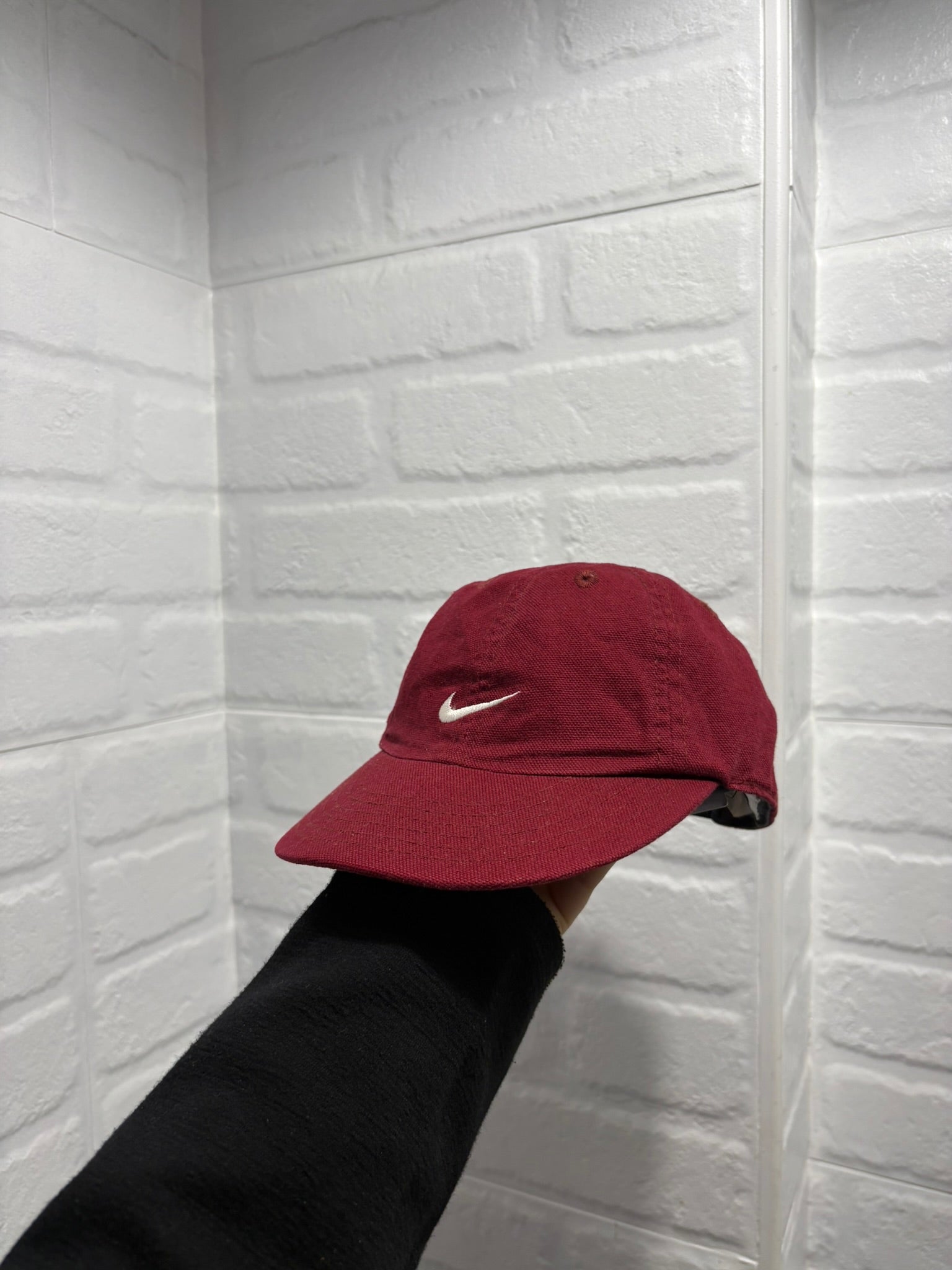 Cappello Nike Heritage bordeaux logo ricamato