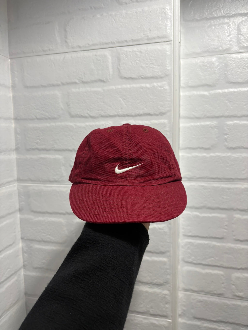 Cappello Nike Heritage bordeaux logo ricamato