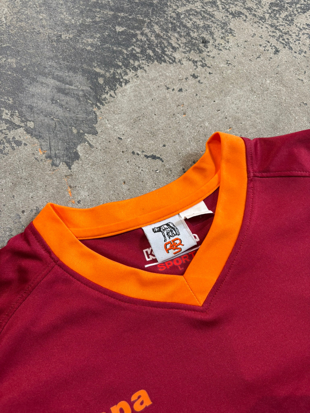 Maglia AS Roma 2007-2008 Home De Rossi 16 Kappa XS