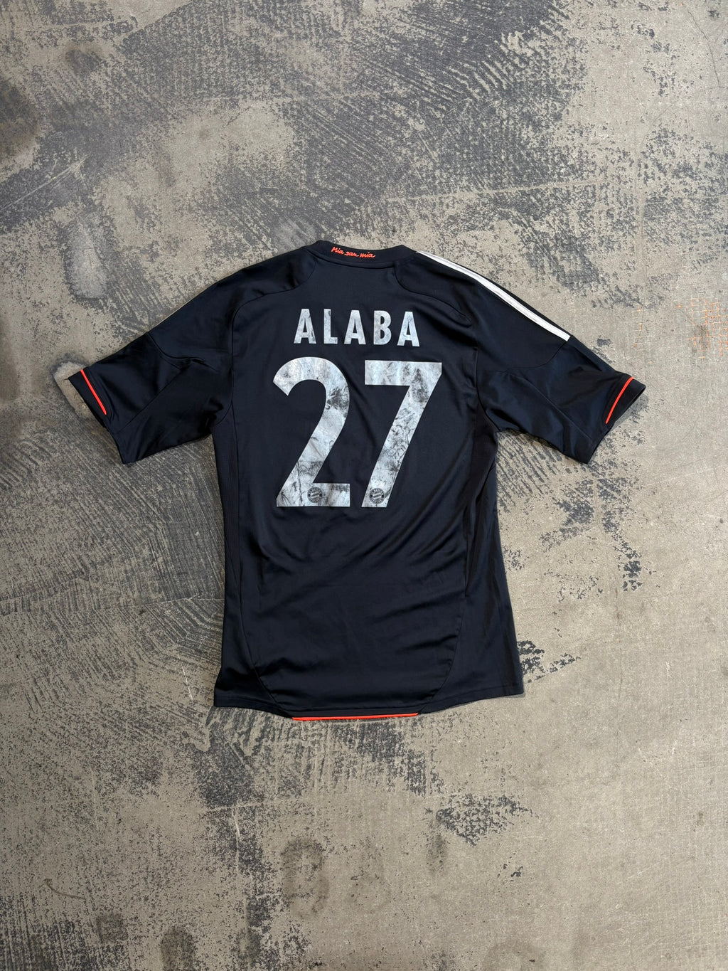 Maglia Bayern Monaco 2013-2014 Away Alaba #27 Adidas S