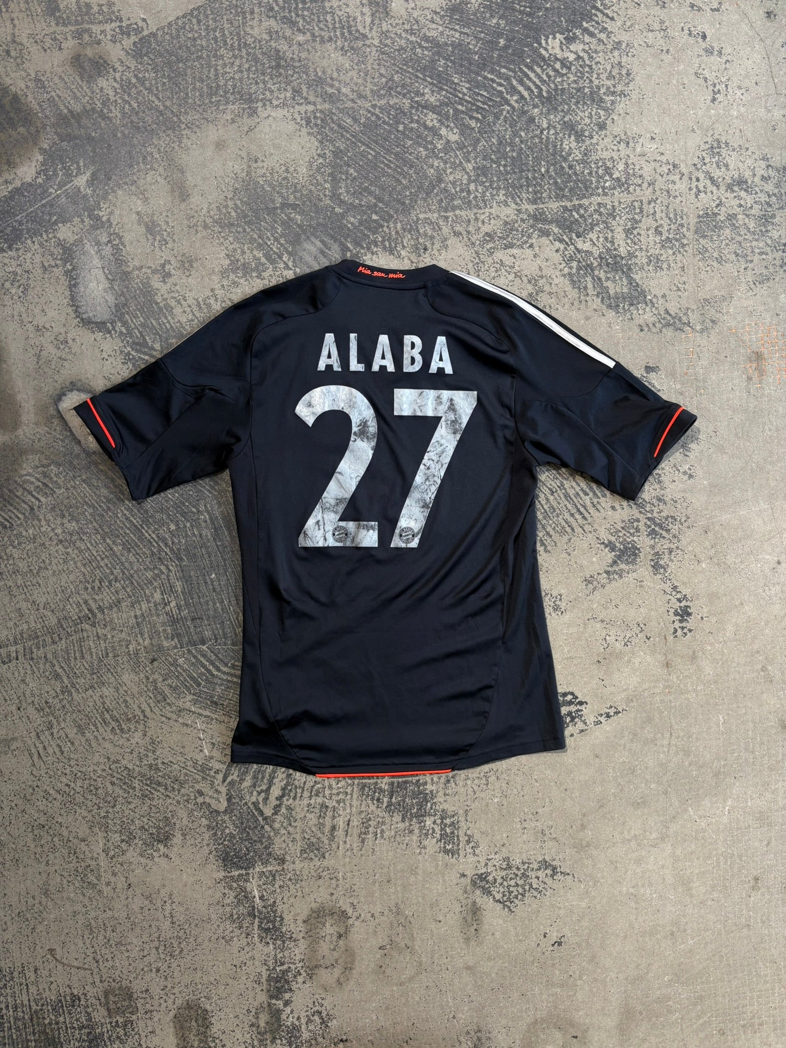 Maglia Bayern Monaco 2013-2014 Away Alaba #27 Adidas S