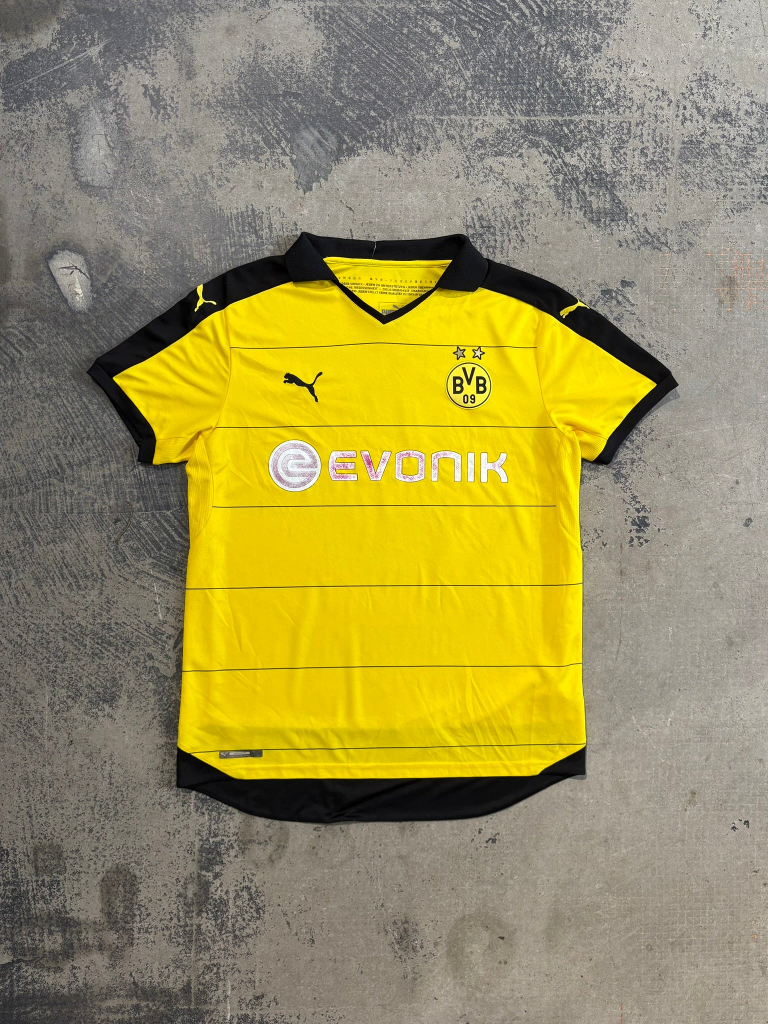 Maglia Borussia Dortmund 2014-2015 Home Hummels 15 Puma XL