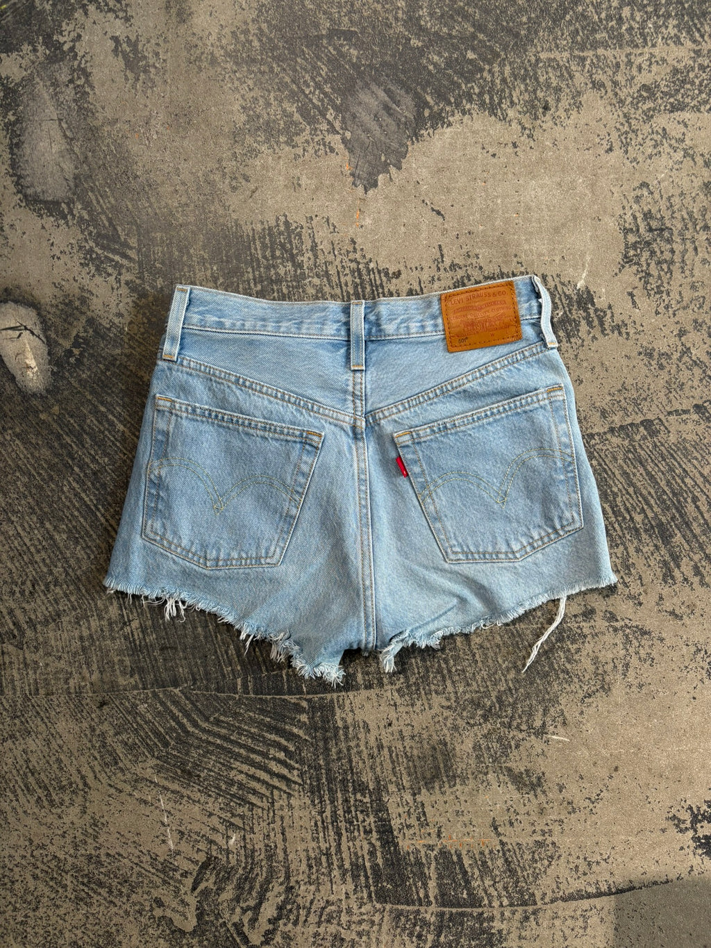 Shorts Levi's 501 Vintage Custom Cut-Off denim chiaro W24