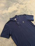 Polo Brooks Brothers blu navy logo "Golden Fleece" ricamato oro M