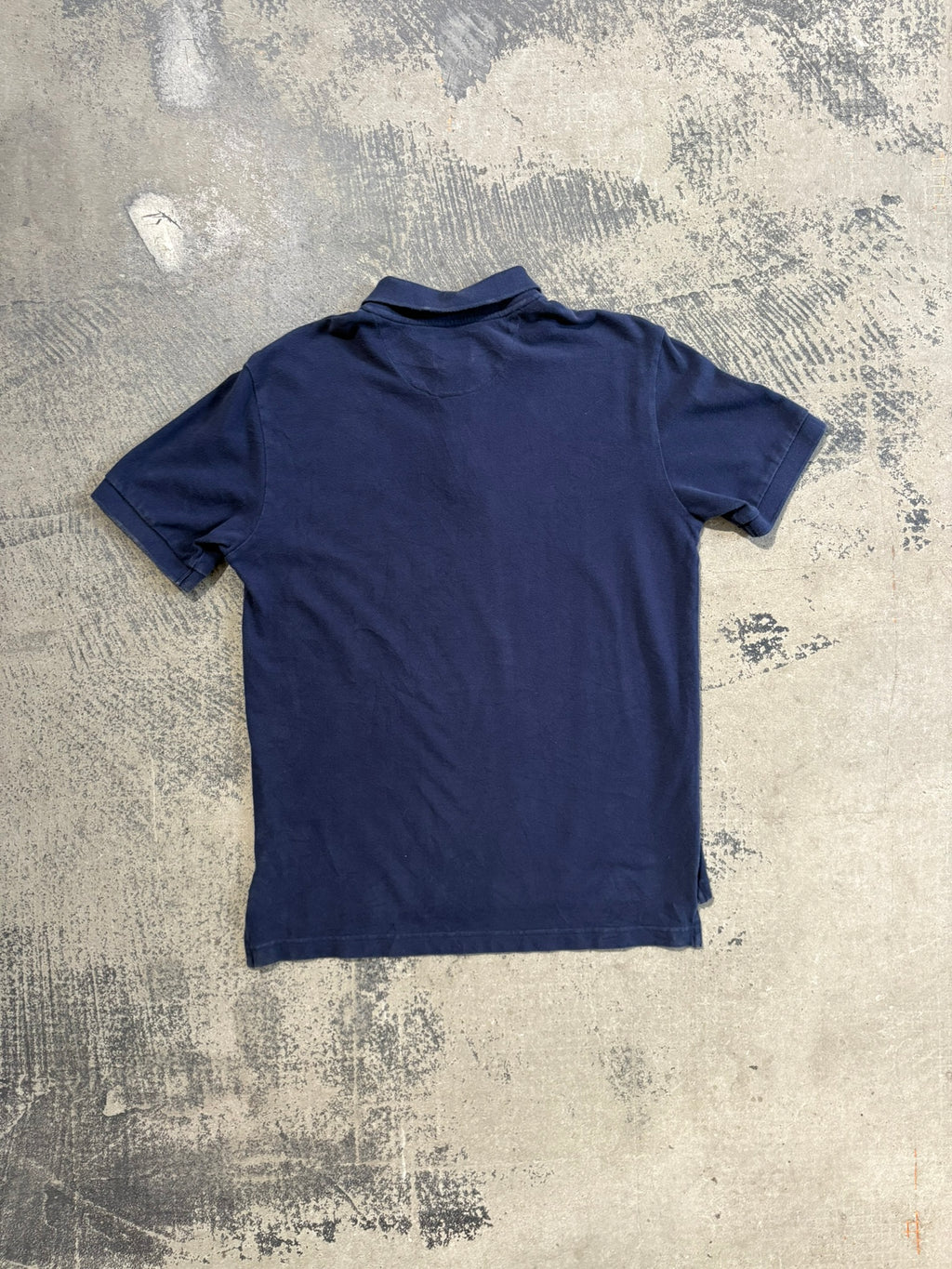 Polo Brooks Brothers blu navy logo "Golden Fleece" ricamato oro M