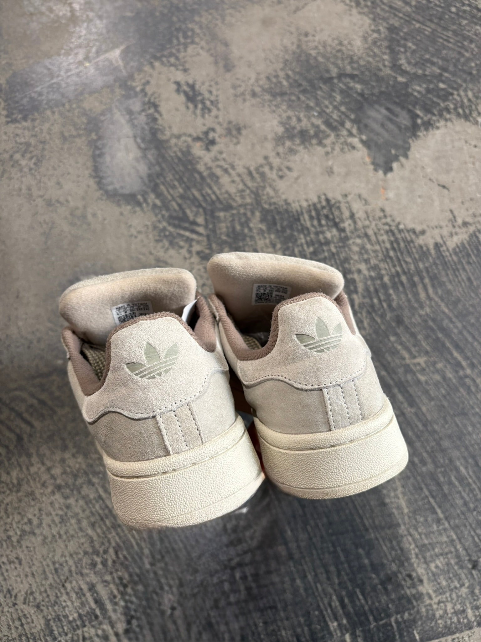 Adidas Campus 00s - Beige/Taupe Suede 39 1/3