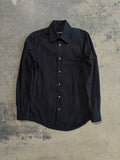 Camicia Dolce & Gabbana Made in Italy nera bottoni in madreperla M/L