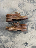 Scarpe da barca Timberland 3-Eye Classic Lug pelle marrone N.40