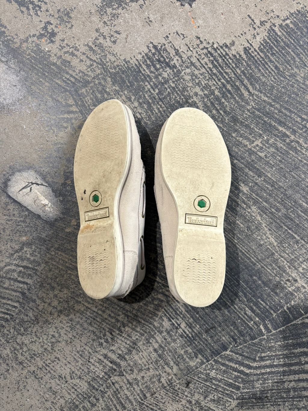Scarpe da Barca Timberland Classic Boat pelle scamosciata beige/panna N.38,5