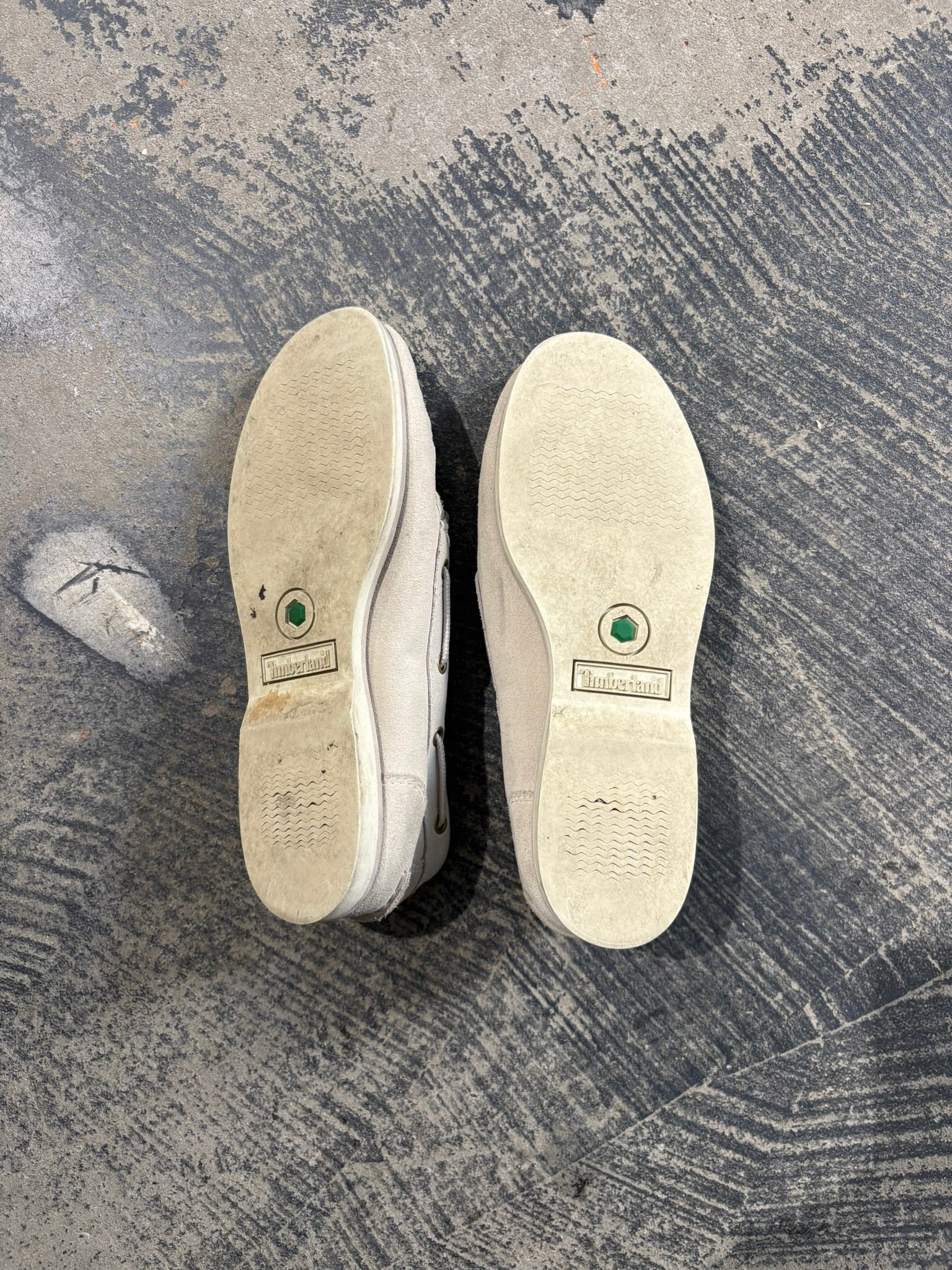 Scarpe da Barca Timberland Classic Boat pelle scamosciata beige/panna N.38,5