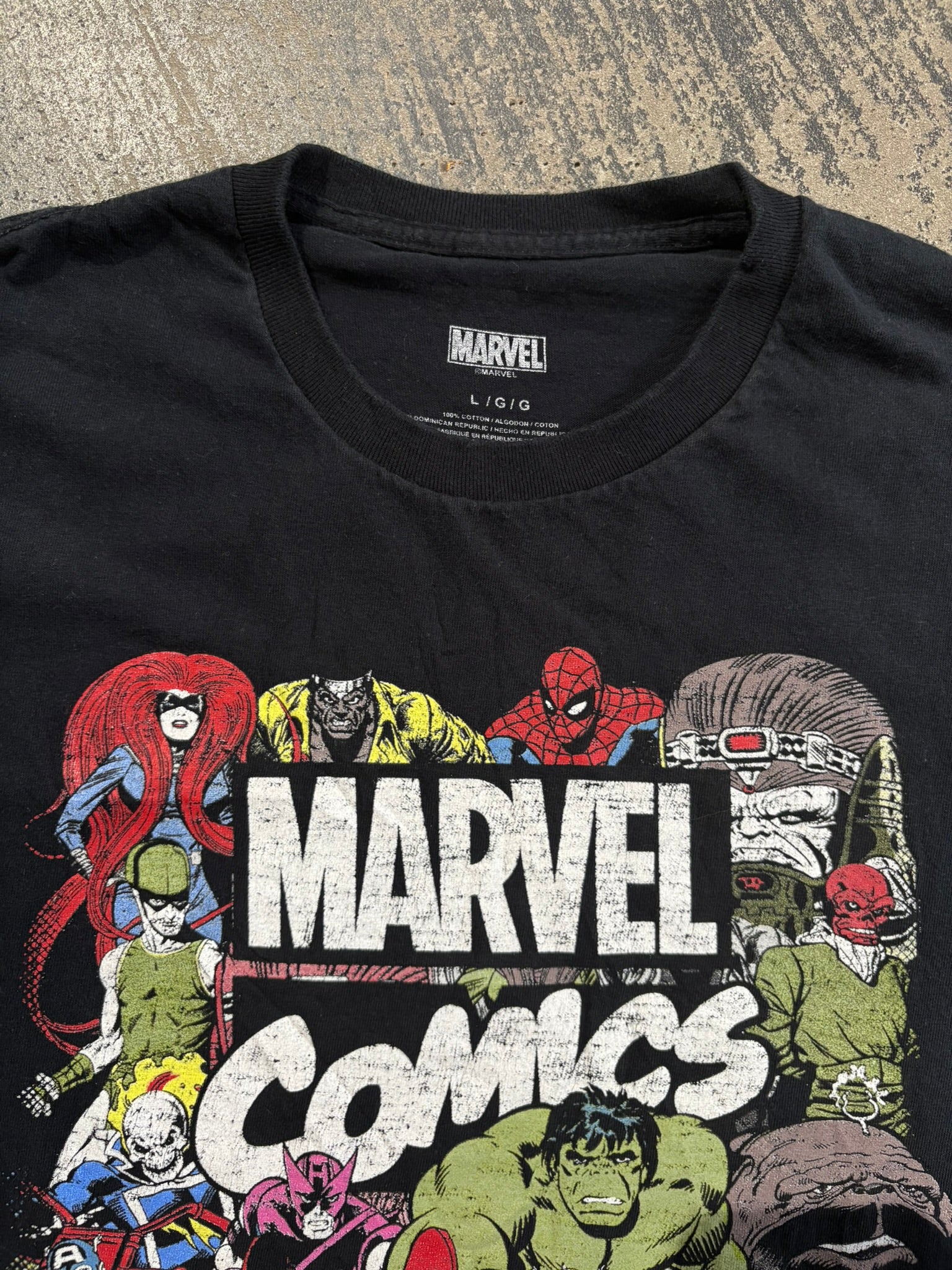 T-Shirt Marvel Comics graphic L