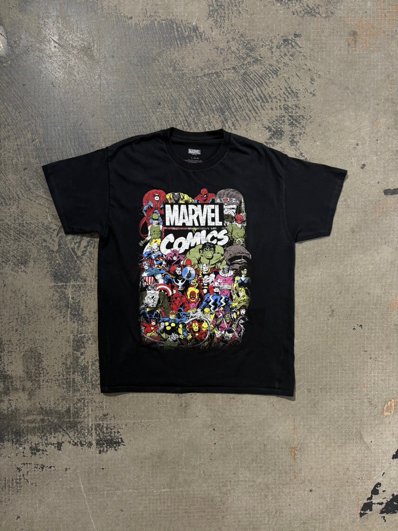 T-Shirt Marvel Comics graphic L