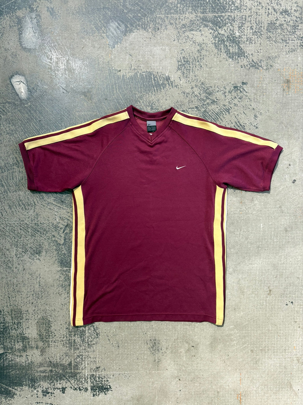 T-Shirt Nike anni '90/'2000 Track V-Neck L