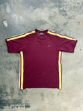 T-Shirt Nike anni '90/'2000 Track V-Neck L