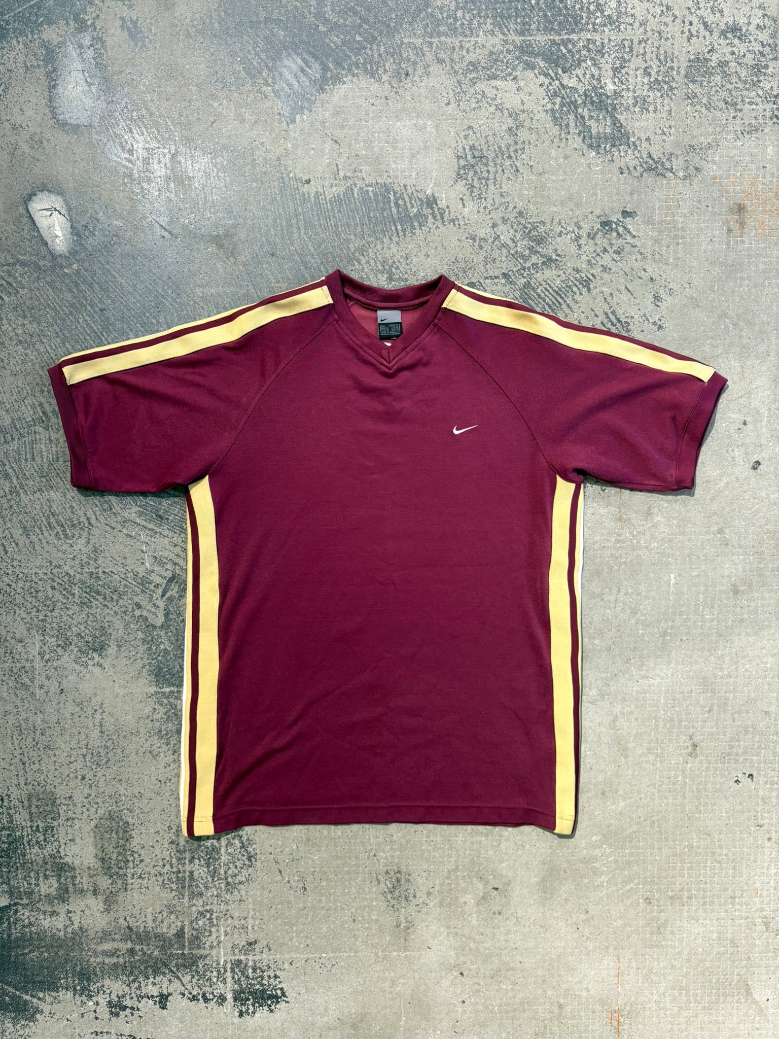 T-Shirt Nike anni '90/'2000 Track V-Neck L