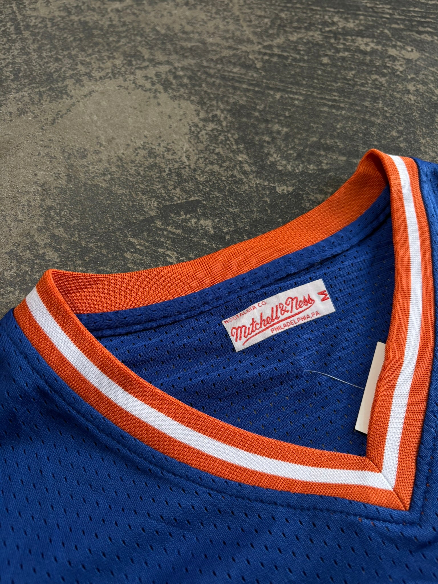 Maglia MLB New York Mets #34 Senga Mitchell & Ness L