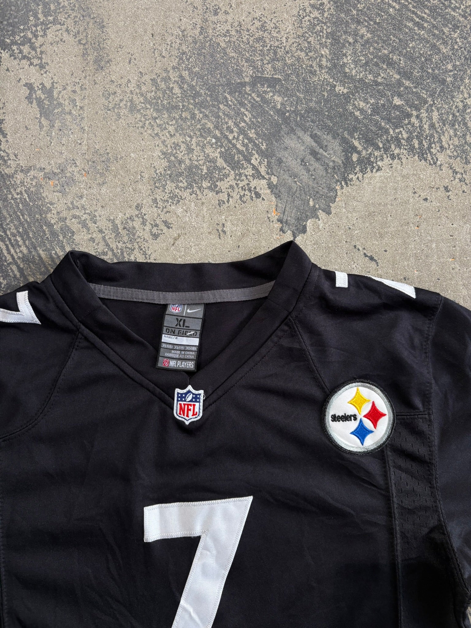 Maglia NFL kids Pittsburgh Steelers #7 Roethlisberger Nike On Field XL