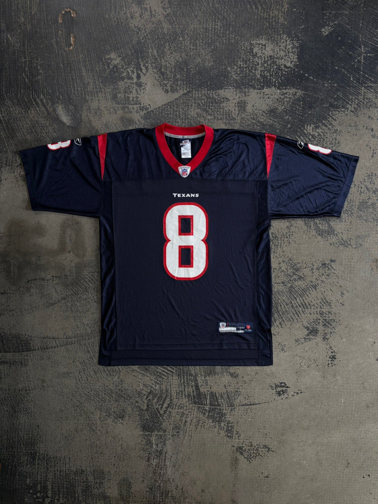 Maglia NFL Houston Texans #8 Schaub Reebok On-Field Jersey XL/XXL