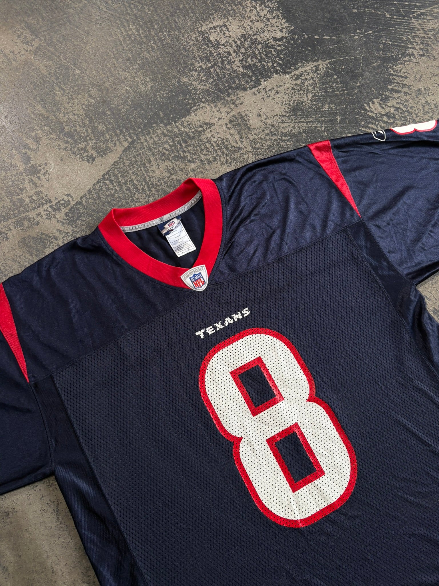 Maglia NFL Houston Texans #8 Schaub Reebok On-Field Jersey XL/XXL