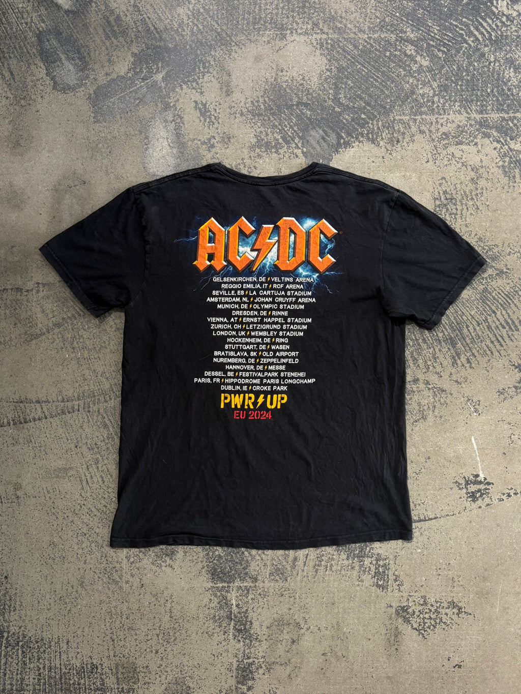 T-Shirt AC/DC PWR UP Tour EU 2024 L