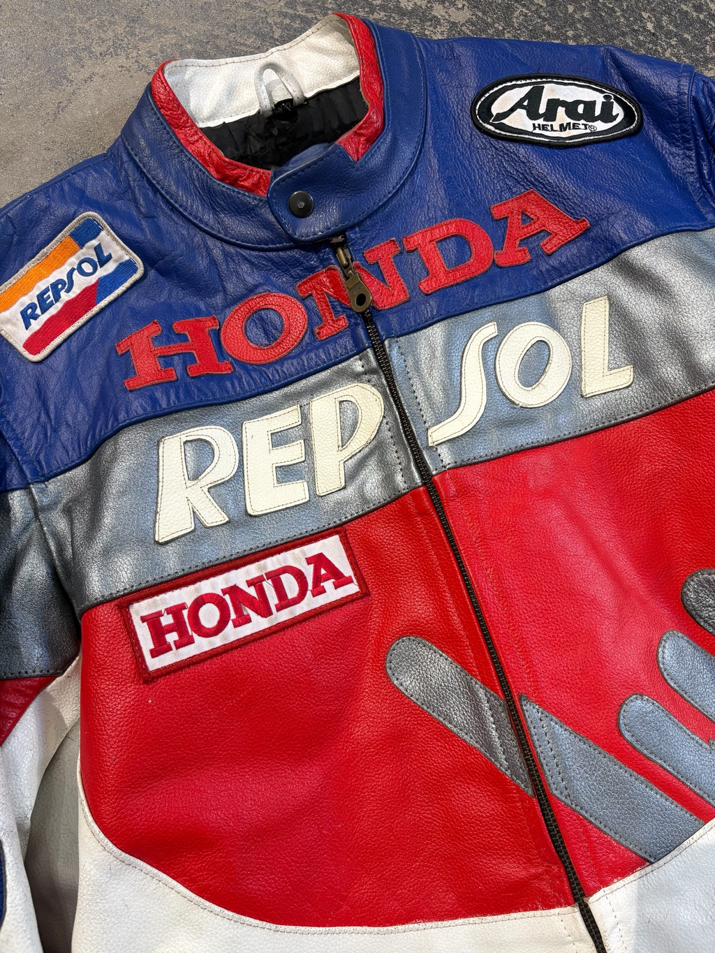 Giacca racing Honda sponsor Repsol anni 2000 XL/XXL